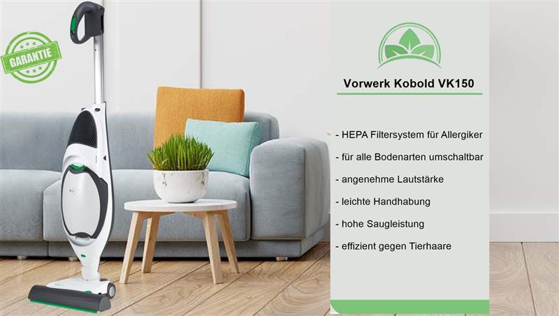 Oberschale VK 150 Vorwerk Kobold -kompatibel- Blende Frontblende Haube