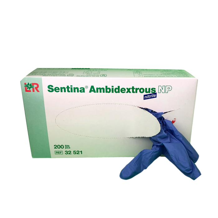 Sentina Ambidextrous Nitril US- Handschuh lavendel ungepudert Gr.S bis XL