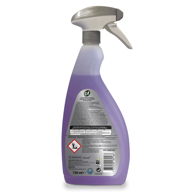 Cif Professional Safeguard 2in1 Desinfektionsreiniger ab 0,75L