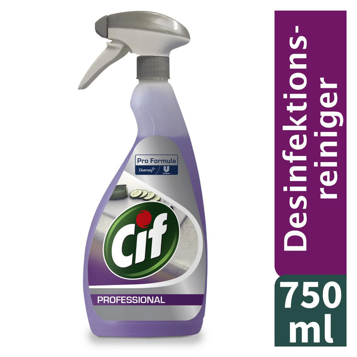 Cif Desinfektionreiniger, Oberflächereiniger Küchenreiniger 0,75L