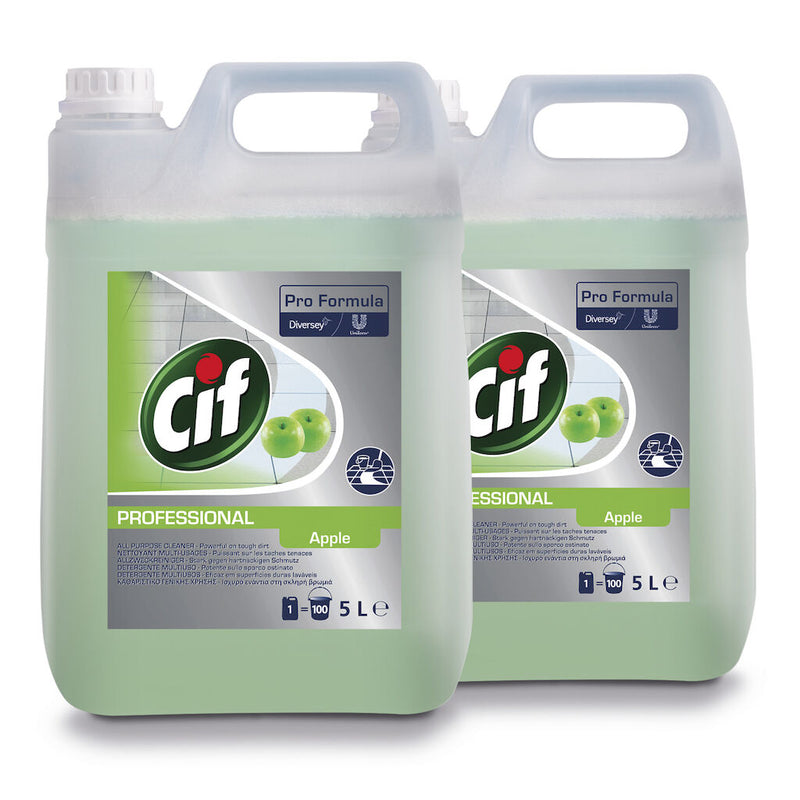 Cif Professional Allzweckreiniger und Bodenreiniger Apfel ab 5L