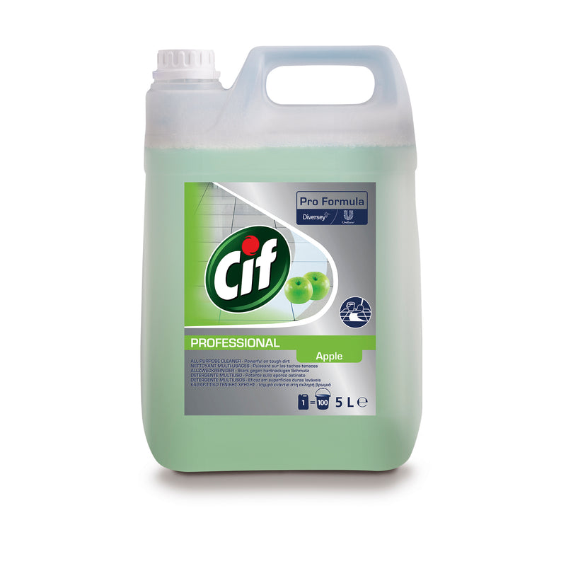 Cif Professional Allzweckreiniger und Bodenreiniger Apfel