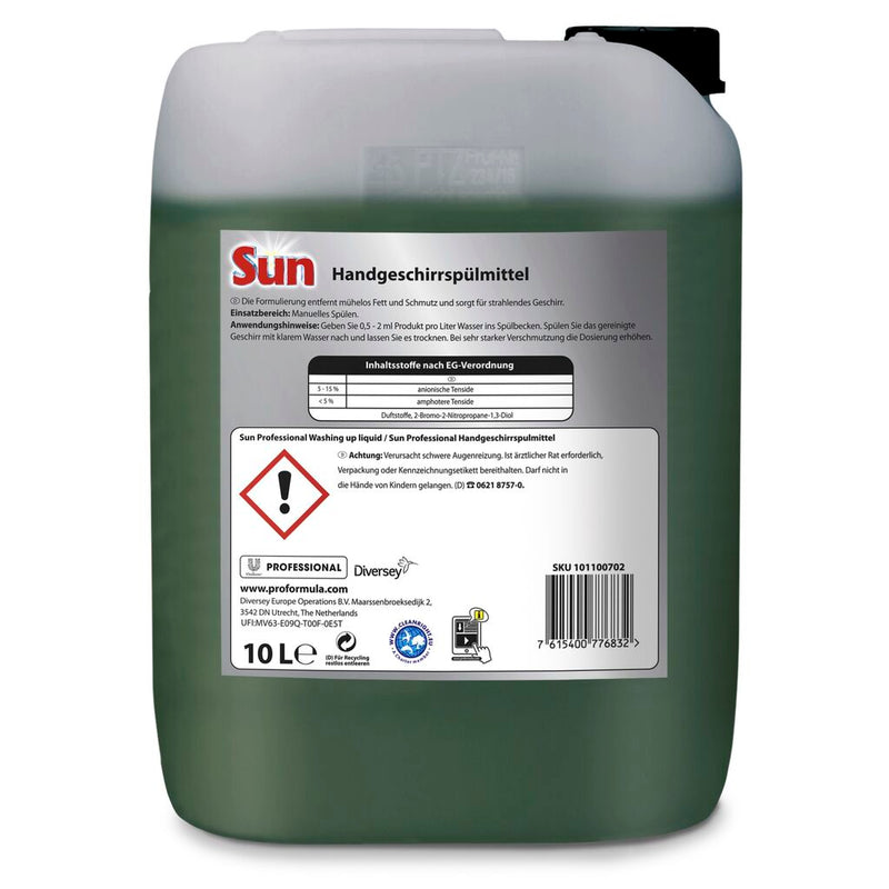 Sun Professional Handgeschirrspülmittel 10L mit Zitronenduft