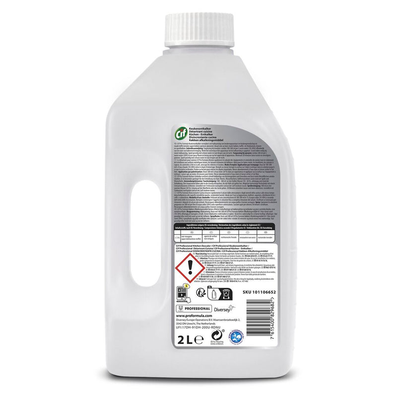 Cif Pro Formula Kalklöser 2L Entkalker für effektive Kalkentfernung und strahlende Sauberkeit