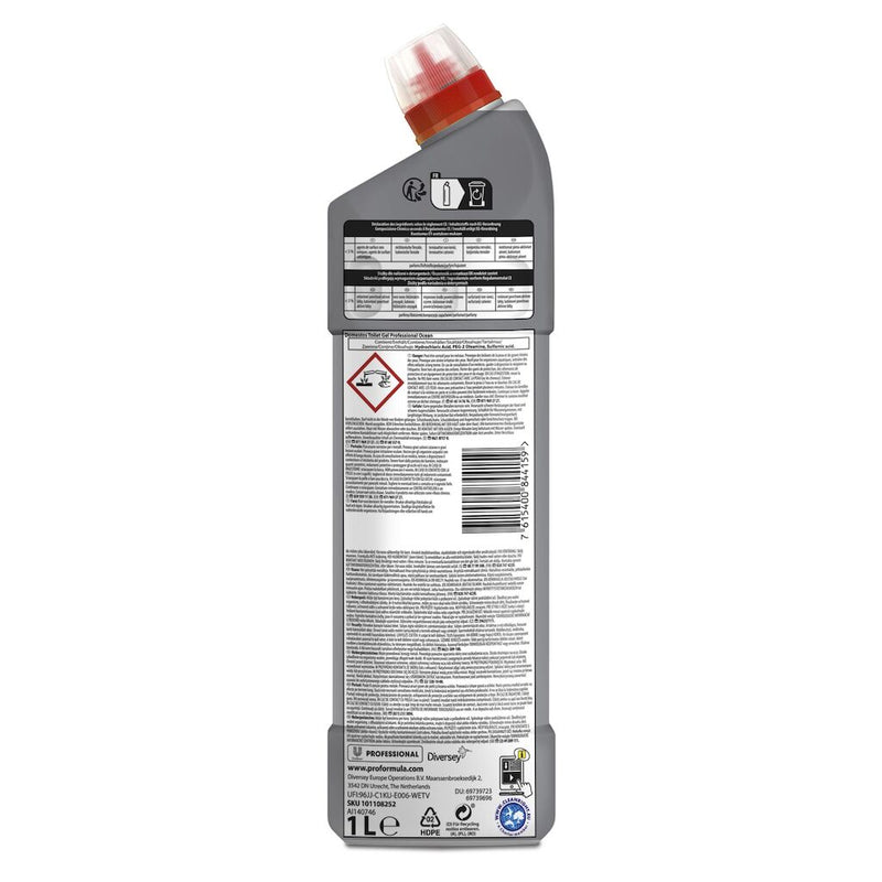 Domestos Pro Formula WC Reiniger Ocean 1L Toilettengel