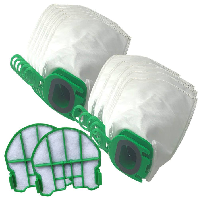 Staubsaugerbeutel Filter Duft geeignet für Vorwerk Kobold VB100, FP100, VB 100