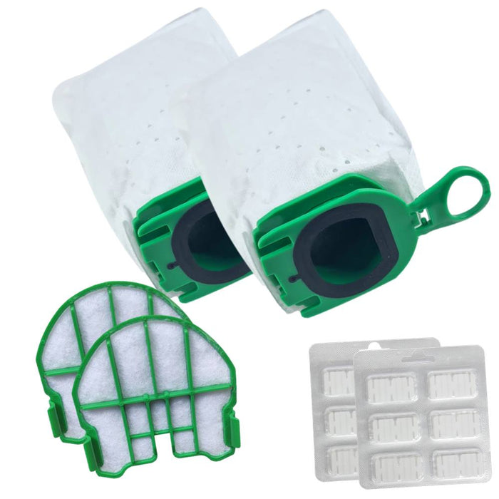 Staubsaugerbeutel Filter Duft geeignet für Vorwerk Kobold VB100, FP100, VB 100