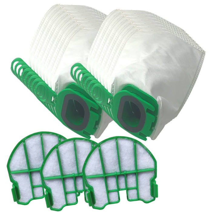 Staubsaugerbeutel Filter Duft geeignet für Vorwerk Kobold VB100, FP100, VB 100