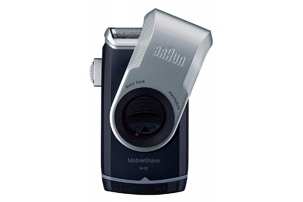 Braun Batterierasiere M90 Pocket schwarz