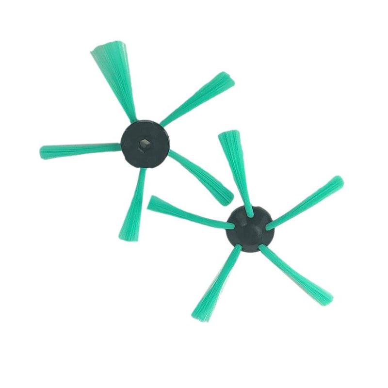 1 Rundbürste 4 Ersatzfilter 4 Seitenbürsten geeignet für Vorwerk VR200 VR300