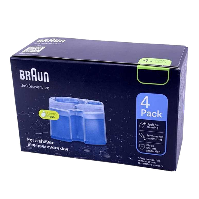 Original Braun Clean und Renew CCR Kartuschen Nachfüllpackung, 4 Pack