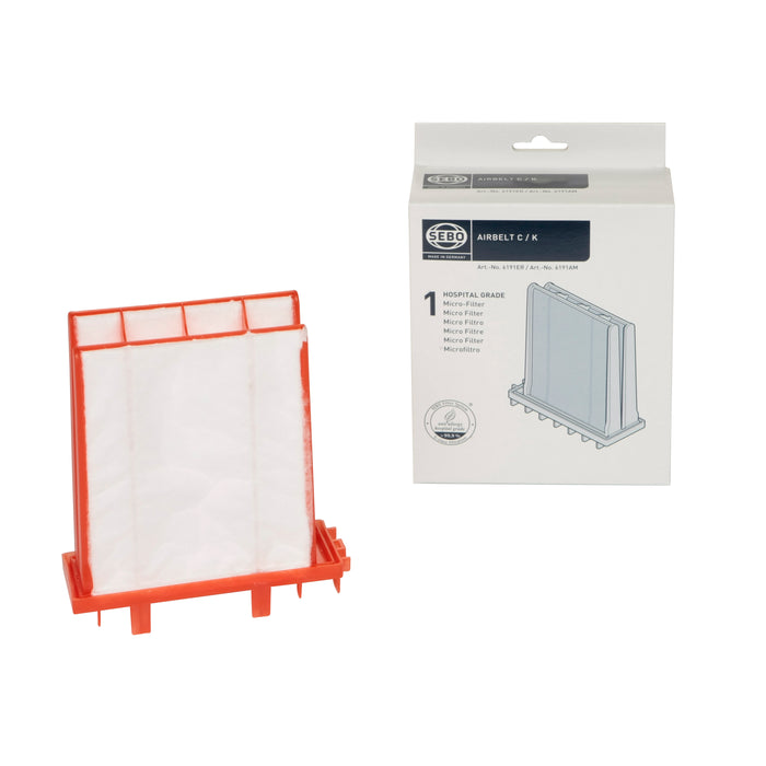Sebo Hospital-Grade-Filter für C-/K-Geräte