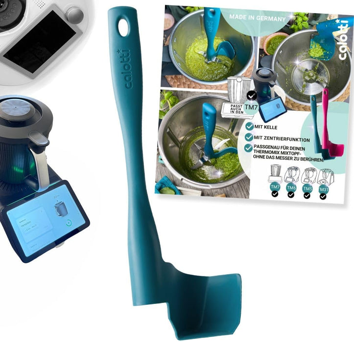Drehkellenspatel kompatibel für Thermomix TM31, TM5, TM6, TM7 zum Entnehmen