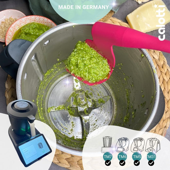 Drehkellenspatel kompatibel für Thermomix TM31, TM5, TM6, TM7, Rosa