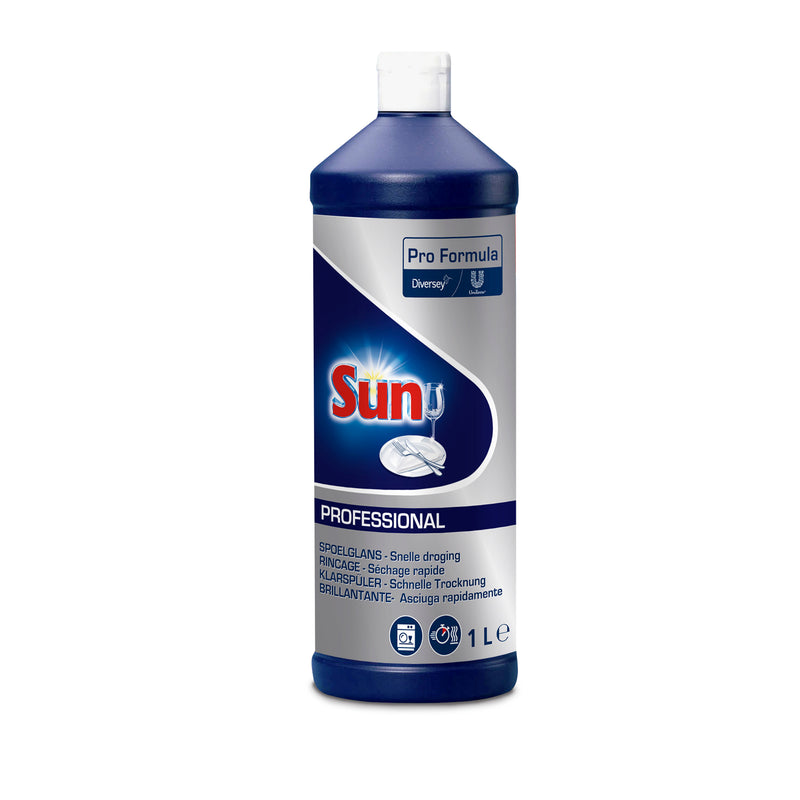 Sun Professional Klarspüler 1L Klarspüler für Haushaltsgeschirrspülmaschinen