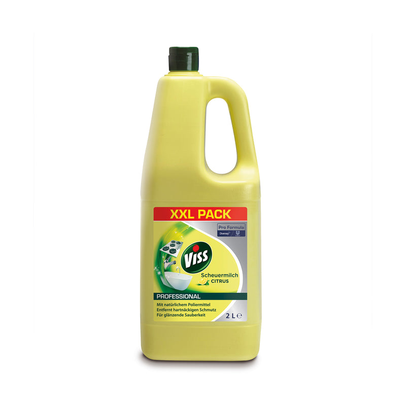 Viss Pro Formula Scheuermilch Citrus 2L Cremereiniger mit natürlichen Mikropartikeln