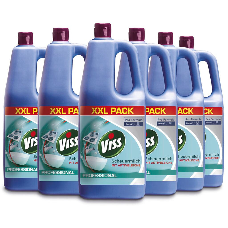 Viss Pro Formula Cream 6x2L Cremereiniger Scheuermilch mit Aktivbleiche