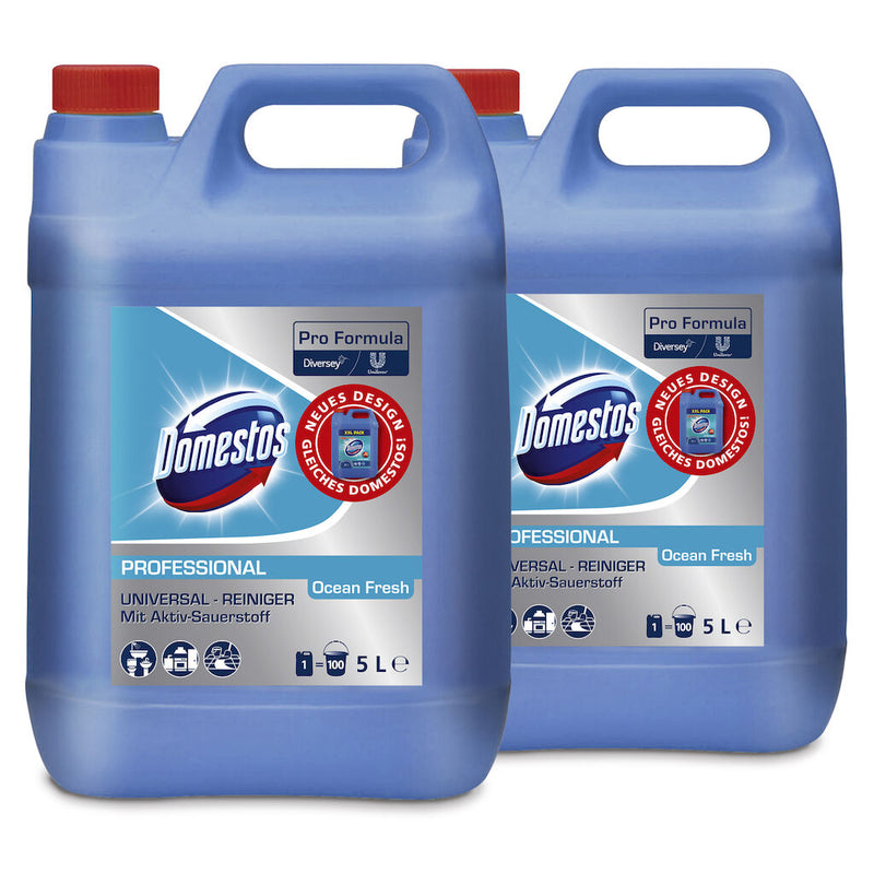 Domestos Pro Formula Ocean Fresh Universalreiniger mit Aktivsauerstoff