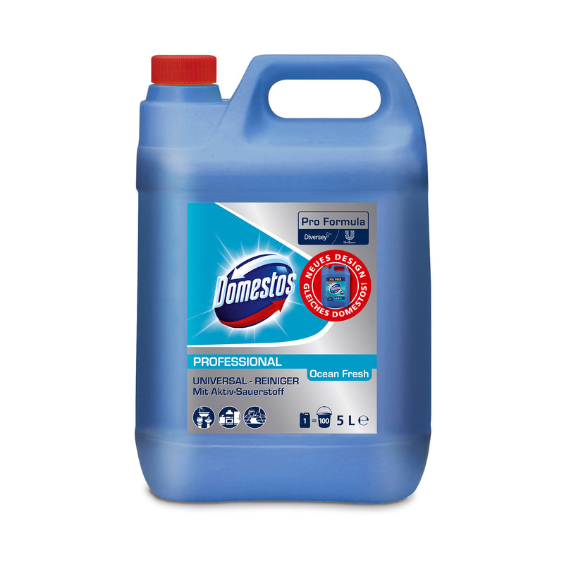 Domestos Pro Formula Ocean Fresh 5L Universalreiniger mit Aktivsauerstoff