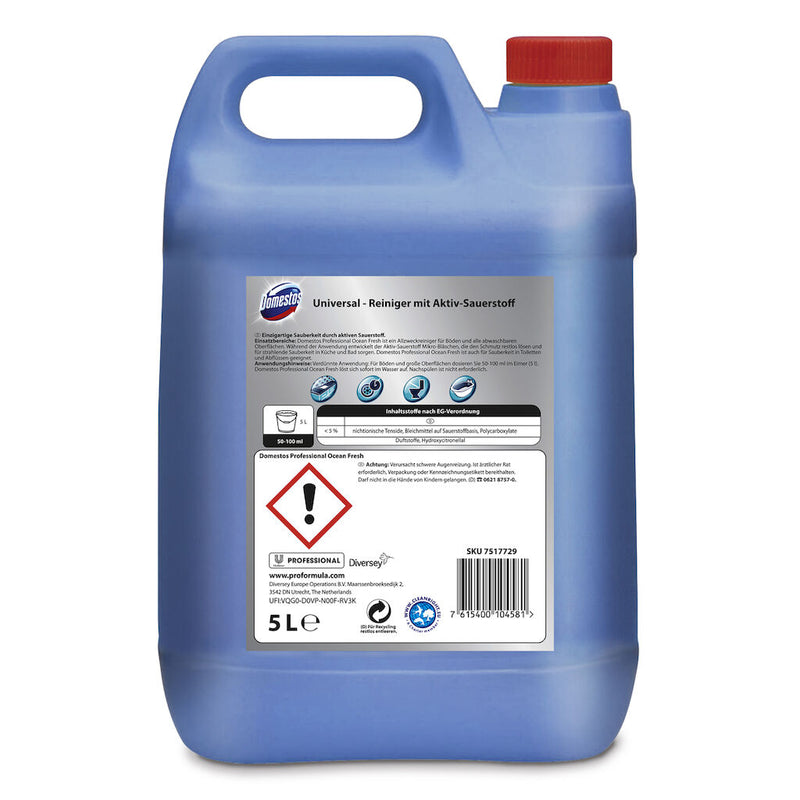 Domestos Pro Formula Ocean Fresh Universalreiniger mit Aktivsauerstoff