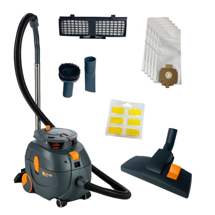 Staubsauger Kesselsauger Taski Aero 15 Plus EURO inkl Duft & 5 kompatible Staubsaugerbeutel