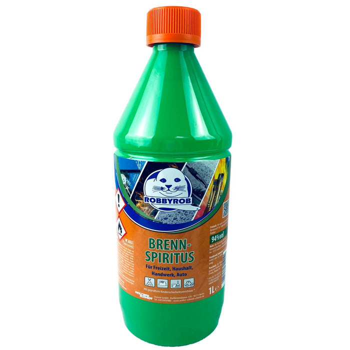 ROBBYROB Brennspiritus 1 l Alkoholreiniger