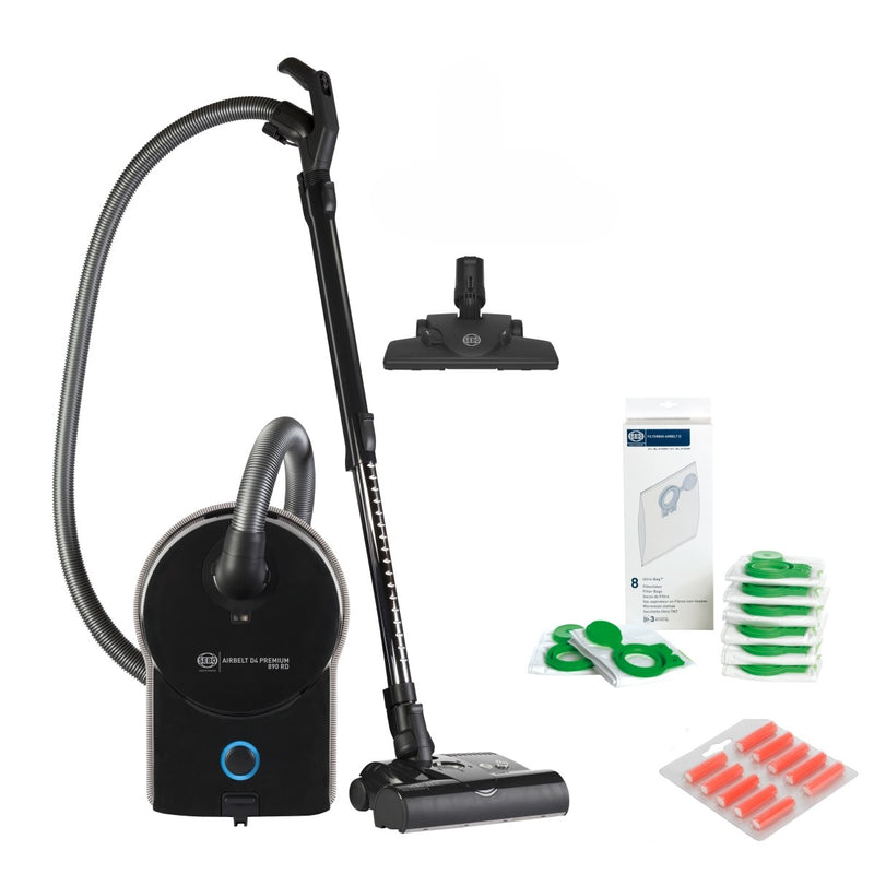 Staubsauger SEBO AIRBELT D4  Premium 2.0 Graphit 890W inkl. Zubehör