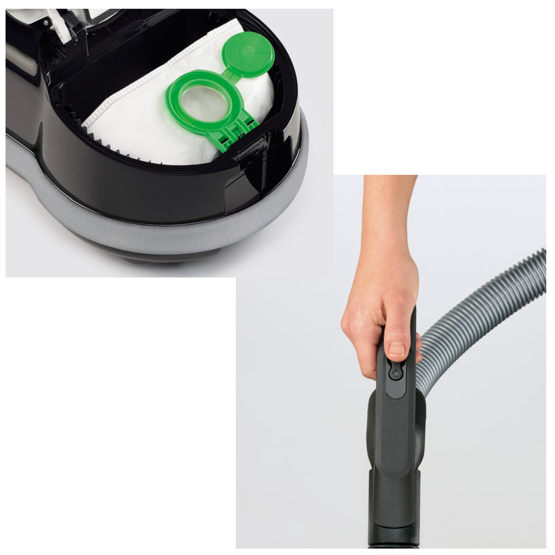 Staubsauger SEBO AIRBELT D4  Premium 2.0 Graphit 890W inkl. Zubehör