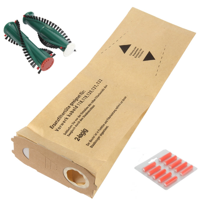Set geeignet für Vorwerk  Kobold 118, 119, 120, 121, 122