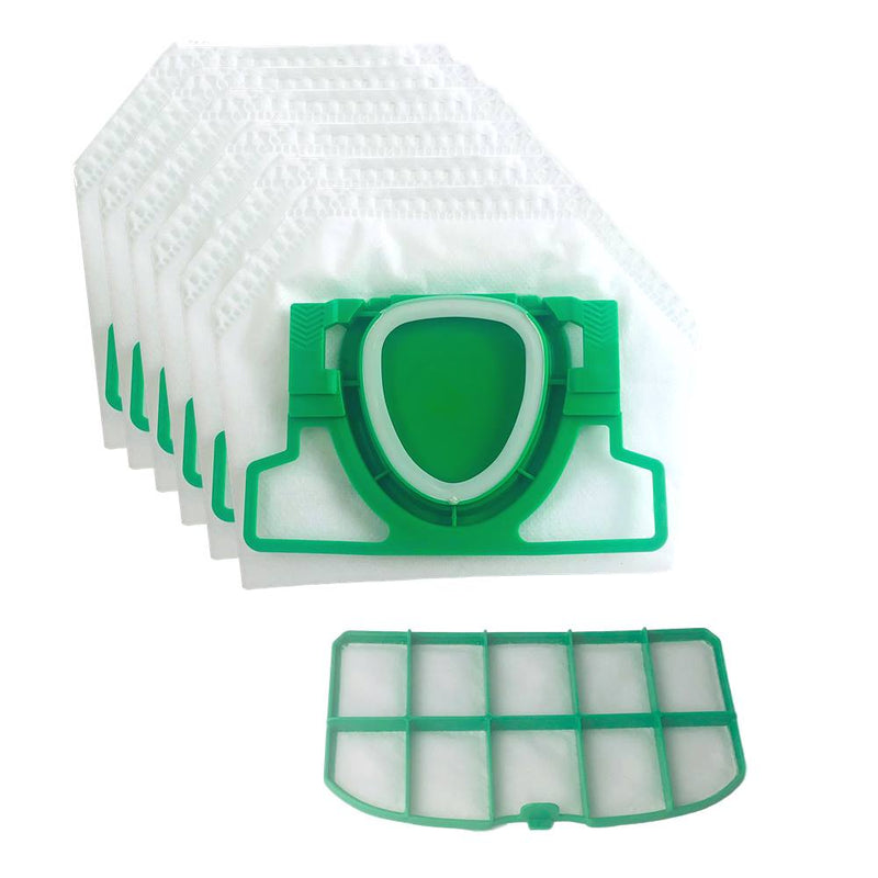 6 Staubsaugerbeutel geeignet für Vorwerk Kobold VK200 inkl. 1 Motorfilter