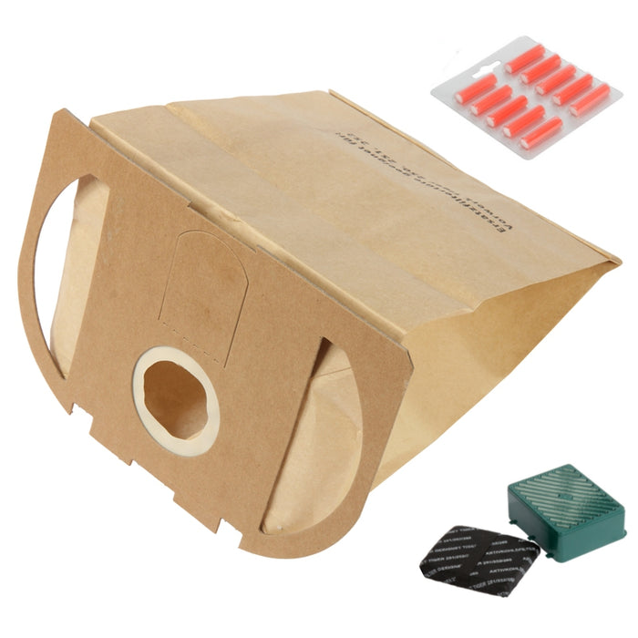 Set geeignet für Vorwerk Tiger 251,252 Hepa-Kohlefilter,20Duft