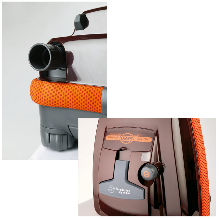 Staubsauger SEBO Airbelt K1 One Schwarz 890W inkl. Zubehor