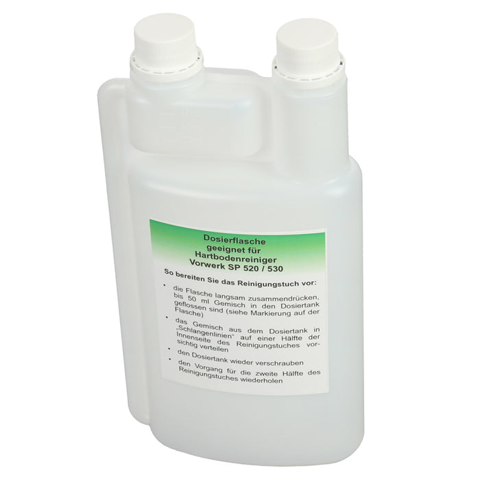 Dosierflasche 1000 ml geeignet für Vorwerk SP 520/530