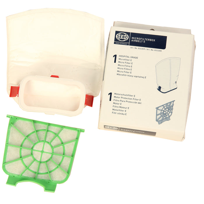 Servicebox SEBO Mikrofilterbox E für E - Sebo Staubsauger (8322ER)