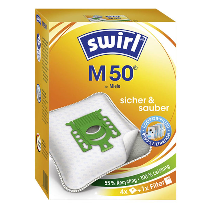 Staubsaugerbeutel Swirl M50 oder Hausmarke SSW 617 Microvlies