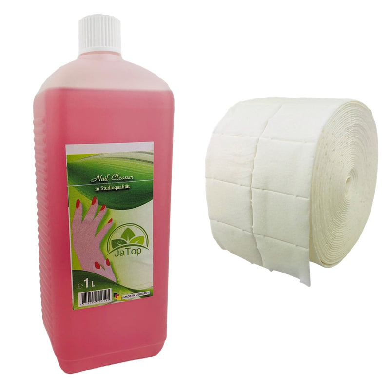 JaTop Nagel Cleaner, Nagelcleaner 1l Nagelstudio Qualität, 500 Zelletten