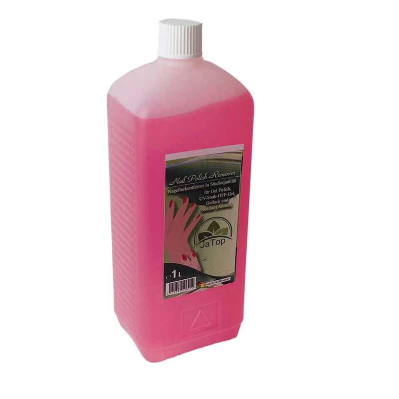 JaTop 1L Nagellackentferner, Nagellack Remover mit Aceton