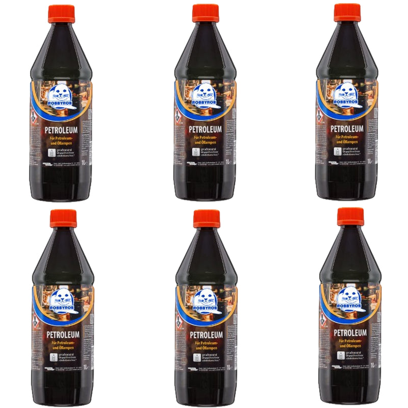 6L Lampenöl Petroleum geruchlos Robbyrob für Petroleumlampe
