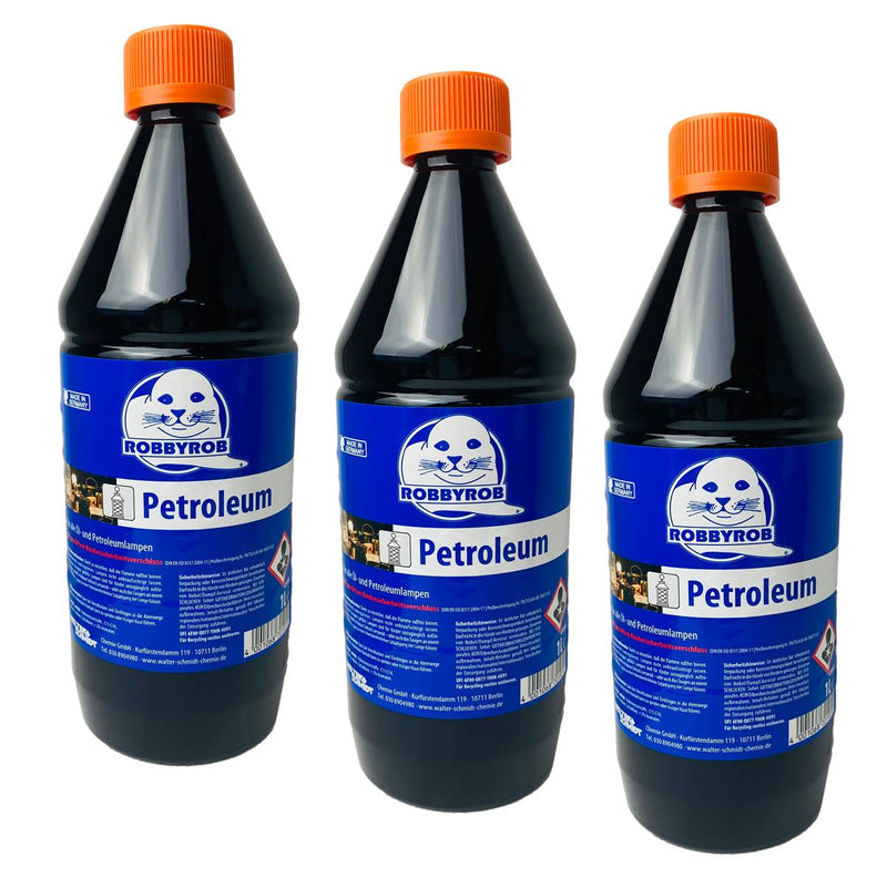 Robbyrob Lampenöl Petroleum geruchlos für Petroleumlampe Öllampe ab 1L