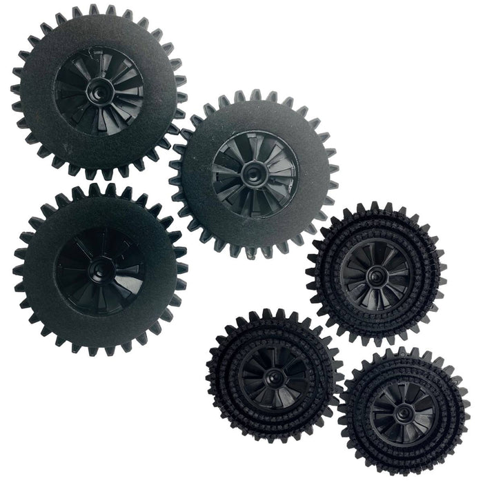 3 Ersatzbürsten für Polierset geeignet für Vorwerk Pulilux 515