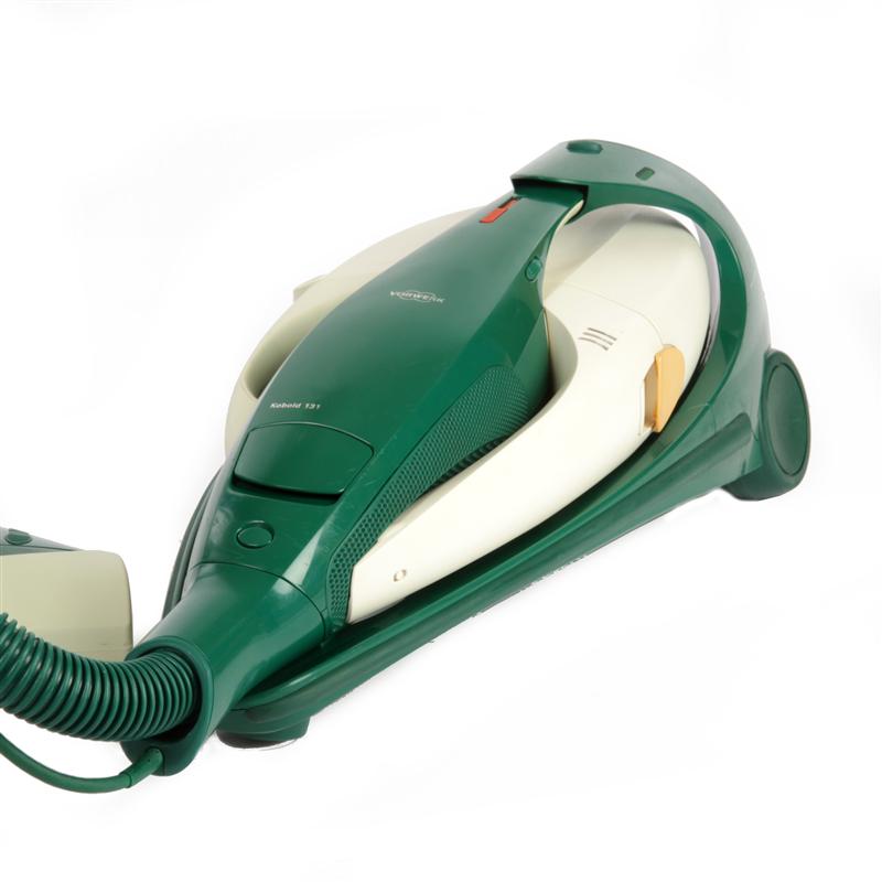Vorwerk Kobold 131 und Elektrobürste 350 auf Schlitten mit Schlauch
