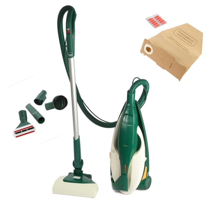 Vorwerk Kobold 131 und Elektrobürste 350 auf Schlitten mit Schlauch