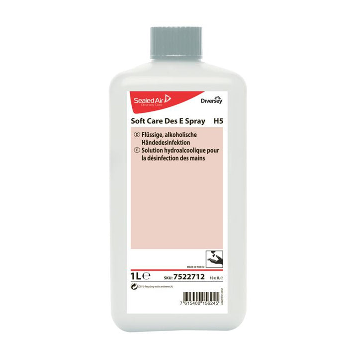 Soft Care Desinfektion E Spray Hände desinfektion - 1 Liter - Flasche