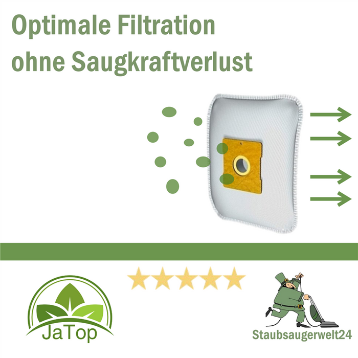 10 Staubsaugerbeutel geeignet für Lux Electrolux D748 - D795 Filtertüten