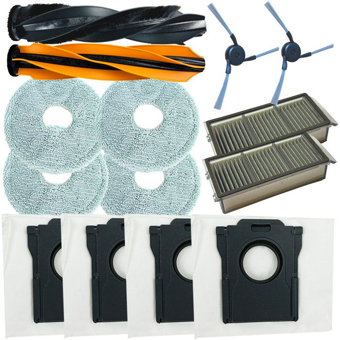Zubehörset geeignet für Dreame Robot X50 Ultra Complete/L50 Pro Ultra/X50 Master Saugroboter, L40s Ultra/L40s Ultra AE/L40s Ultra CE