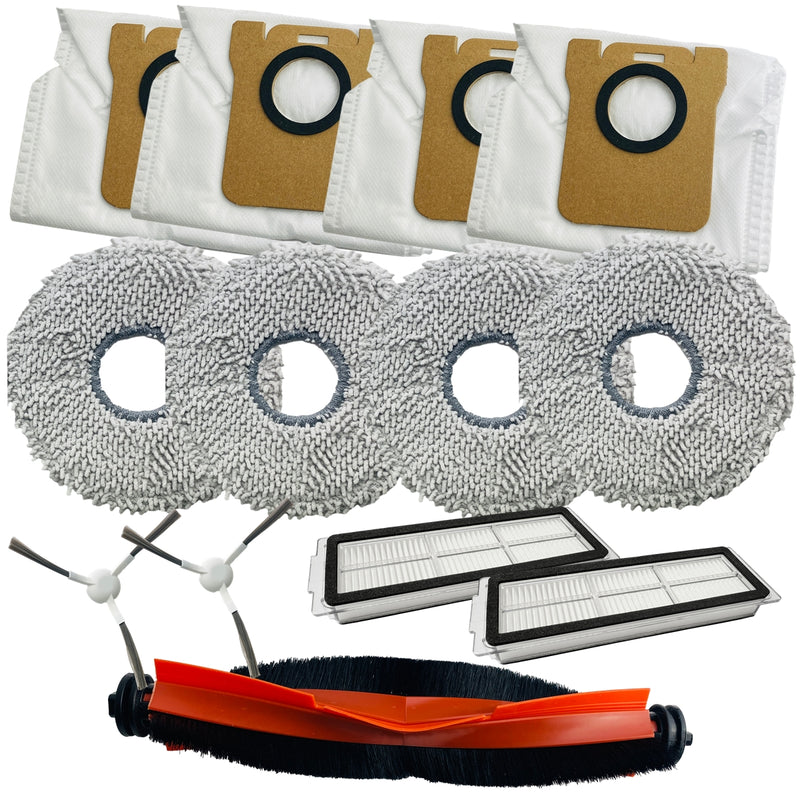 Zubehörset geeignet für Xiaomi Roboter Saugroboter Xiaomi X10+/ X20+ ;Dreame L10s Ultra/L10 Ultra/ L10s pro/L10s Pro Gen 2/L10 Prime