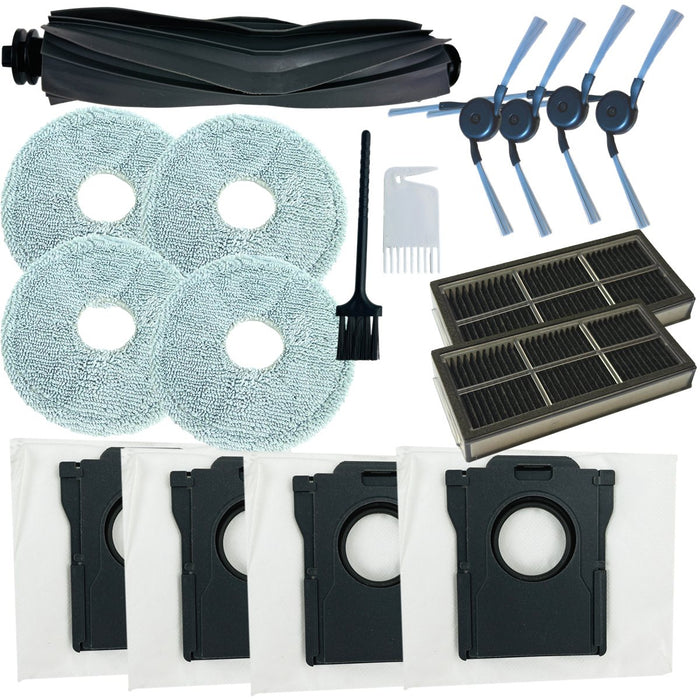 Zubehörset geeignet für Roboter Saugroboter Dreame X40 Ultra Complete, X40 Pro, L40