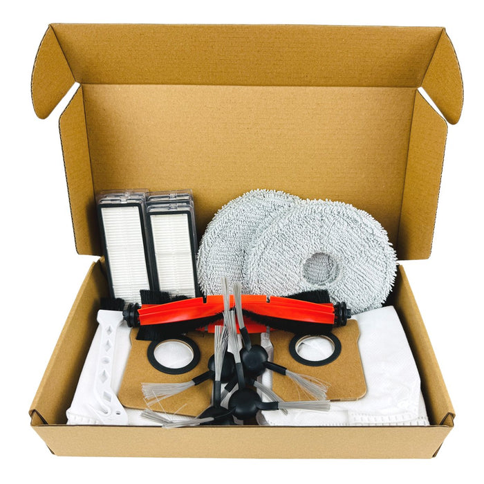 Zubehörset geeignet für Xiaomi Robot X20 Max & X20 Pro – Komplettpaket für gründliche Reinigung