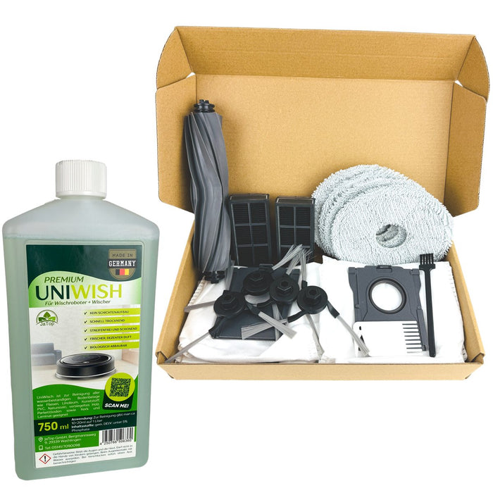 Zubehörset geeignet für Saugroboter Dreame X40 inkl. 0,75L Uniwisch