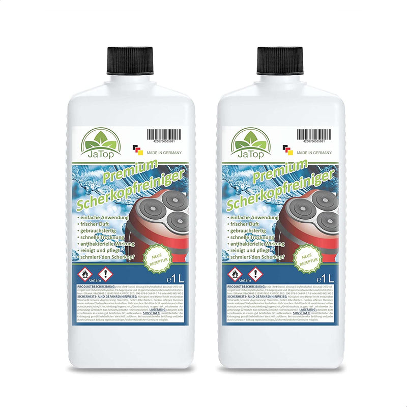 JaTop Scherkopfreiniger für Reinigungsstation Braun Clean & Renew System 2L